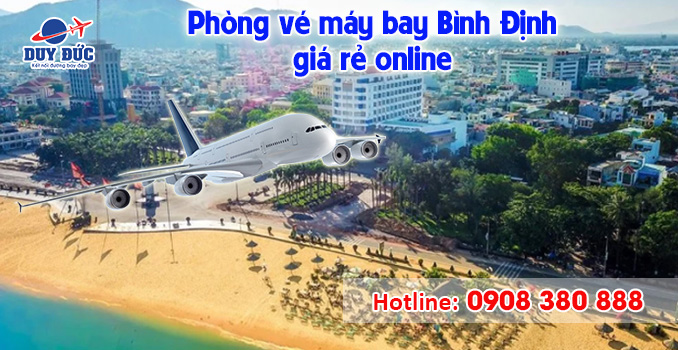 Phòng vé máy bay Bình Định giá rẻ online