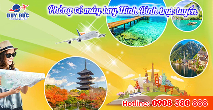 Phòng vé máy bay Ninh Bình trực tuyến