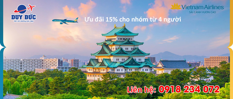 Vietnam Airlines ưu đãi 15% giá vé cho nhóm từ 4 người