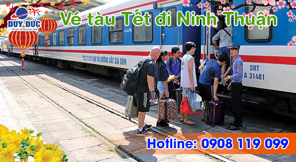 Vé tàu Tết đi Ninh Thuận