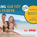 Ưu đãi đầu tháng 11 giá tốt từ Vietnam Airlines
