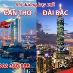 Vietjet Air mở đường bay mới Cần Thơ – Đài Bắc
