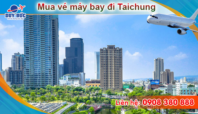 Đặt vé máy bay đi Đài Trung (RMQ) Đài Loan tại Trà Vinh