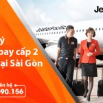 Mở đại lý vé máy bay cấp 2 Jetstar tại Sài Gòn