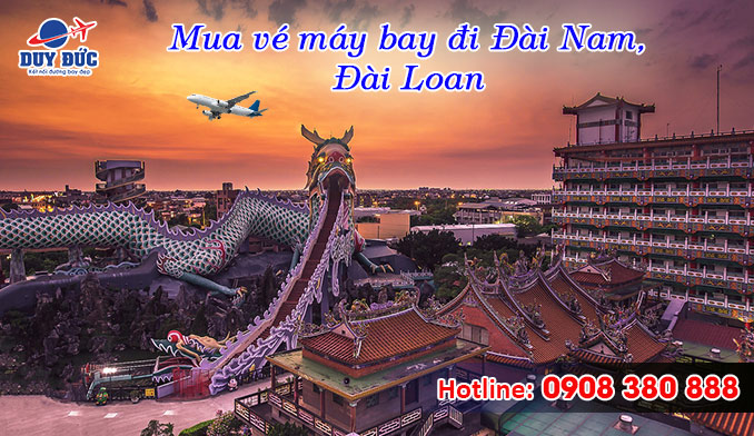 Mua vé máy bay đi Đài Nam (TNN) Đài Loan tại Tiền Giang như thế nào