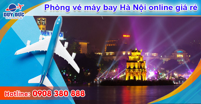 Phòng vé máy bay Hà Nội online giá rẻ