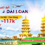 Bamboo Airways mở bán đường bay mới Hà Nội – Cao Hùng