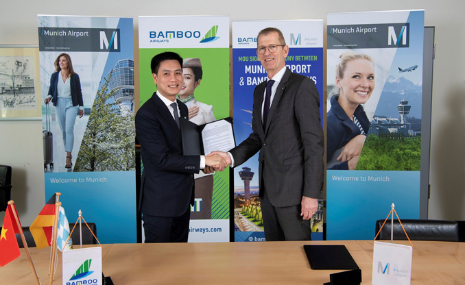 Bamboo Airways mở đường bay thẳng đến Munich (Đức) vào tháng 7/2020