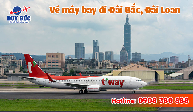 Đại lý bán vé máy bay đi Đài Bắc (TPE) Đài Loan tại Gia Lai