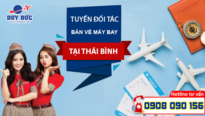 Tuyển đối tác bán vé máy bay tại tỉnh Thái Bình