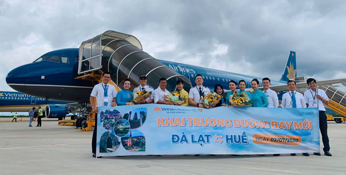 Vietnam Airlines khai trương loạt đường bay mới
