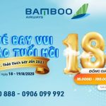 Bamboo Airways ưu đãi mừng sinh nhật 2 tuổi