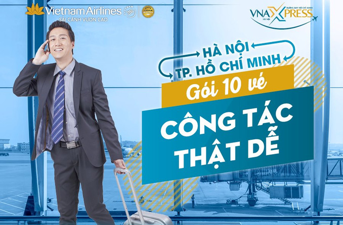 Công tác TP.HCM – Hà Nội thật dễ và tiết kiệm với Vietnam Airlines