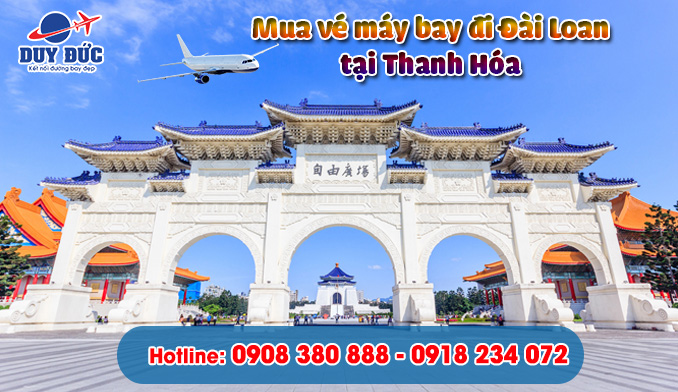 Tại Thanh Hóa mua vé máy bay đi Đài Loan ở đâu ?