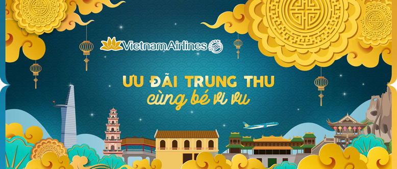 Vietnam Airlines ưu đãi Trung thu