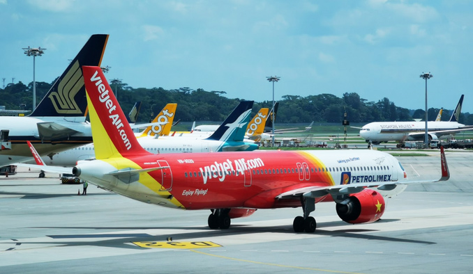 Vietjet khai thác trở lại 3 đường bay quốc tế