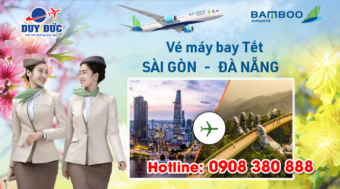 Vé Tết Sài Gòn Đà Nẵng hãng Bamboo Airways bao nhiêu tiền ?