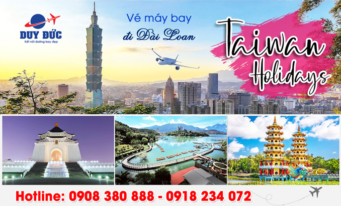 Quận Tân Phú mua vé máy bay đi Đài Loan tại đại lý Việt Mỹ