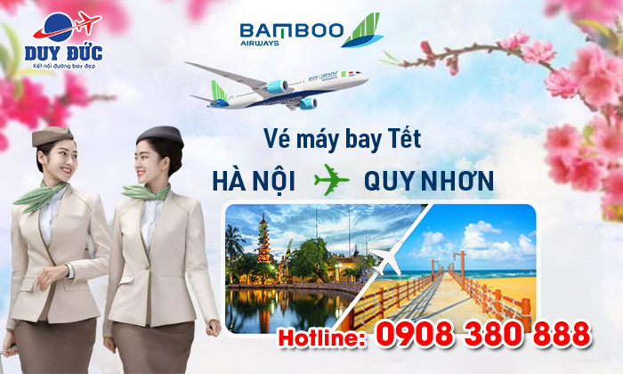 Vé Tết Hà Nội Quy Nhơn hãng Bamboo Airways bao nhiêu tiền ?