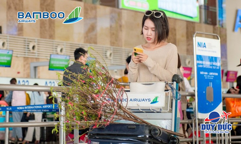 Bamboo Airways triển khai vận chuyển cành đào, cành mai dịp Tết Tân Sửu 2021