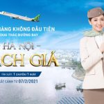 Bamboo Airways khai thác đường bay Hà Nội – Rạch Giá