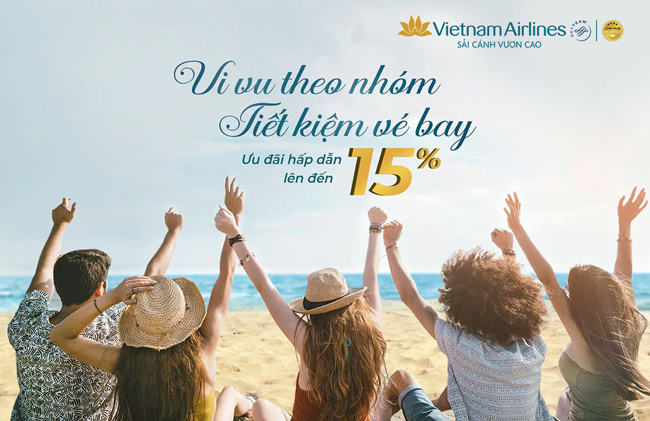 Vi vu theo nhóm, Tiết kiệm vé bay vietnam airlines