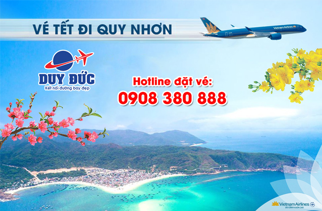 Vietnam Airlines vé tết đi Quy Nhơn bao nhiêu tiền ?