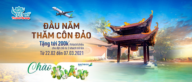 Đầu năm thăm Côn Đảo với ưu đãi giảm đến 200K từ Bamboo Airways