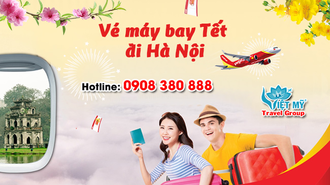 Vé Tết Vietjet Air đi Hà Nội bao nhiêu tiền ?