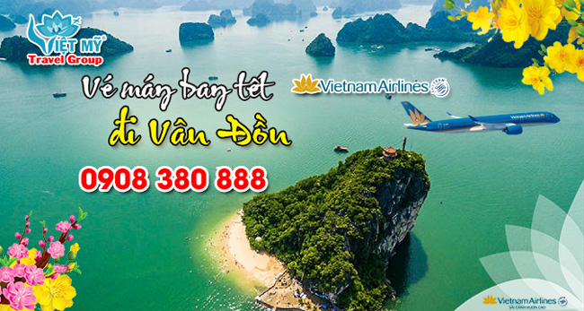 Vietnam Airlines vé tết đi Vân Đồn bao nhiêu tiền ?