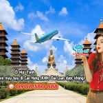 Ở Hà Tỉnh đặt vé máy bay đi Cao Hùng (KHH) Đài Loan được không?
