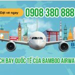 Khám phá lịch bay Quốc tế của Bamboo Airways ngay!