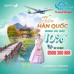 Bamboo Airways GIẢM 10% giá vé đi Incheon – Hàn Quốc