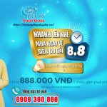 Ưu đãi 8.8 giá vé máy bay siêu Khủng từ Vietnam Airlines