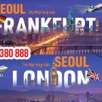 Bay nối chuyến Incheon – Frankfurt/London