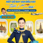 Tp. Hcm/Hà Nội đi Bangkok giá từ 66K hãng Vietravel Airlines
