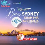 Vé bay đi Úc giá từ 7.088.235 VND – Book ngay!