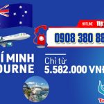 Bay Sài Gòn – Melbourne chỉ từ 5.582K hãng Bamboo Airways