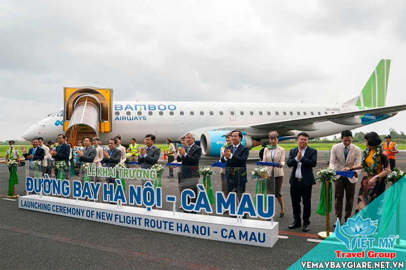 Đường bay mới Hà Nội – Cà Mau hãng Bamboo Airways