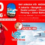 Air Asia tung loạt vé bay 0 ĐỒNG – Chớp ngay kẻo lỡ!