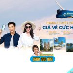 Siêu ưu đãi Tháng 8 với Vietnam Airlines – vé bay đồng giá 709K