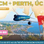 Vietnam Airlines khai trương tuyến Tp.Hcm đến Perth (ÚC)